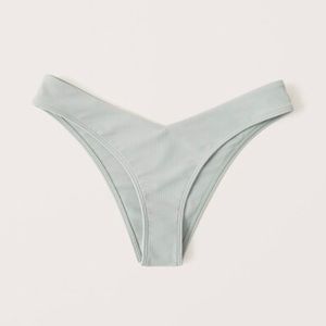 SAGE HIGH LEG BIKINI BOTTOMS ABERCROMBIE